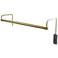 House of Troy Slim-Line 29"W Satin Brass LED Picture Light