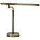 House of Troy Slim Line LED Antique Brass Task Desk Lamp