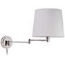 House of Troy Town House Nickel Swing Arm Wall Lamp