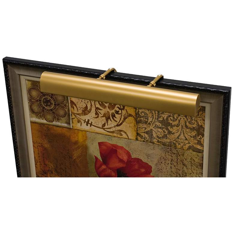 Image 1 House of Troy Traditional 24 inch Wide Gold LED Picture Light