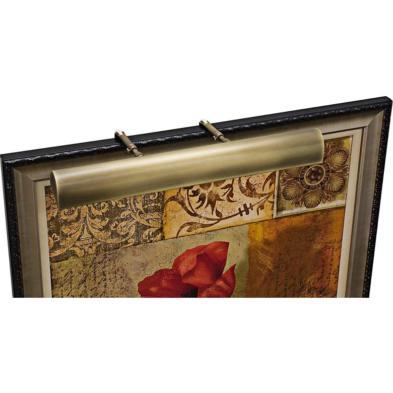Image 1 House of Troy Traditional 24"W Antique Brass Picture Light