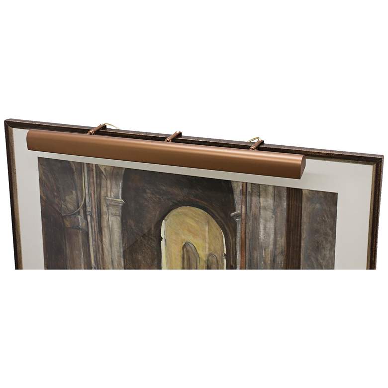 Image 1 House of Troy Traditional 42" Wide Bronze Picture Light