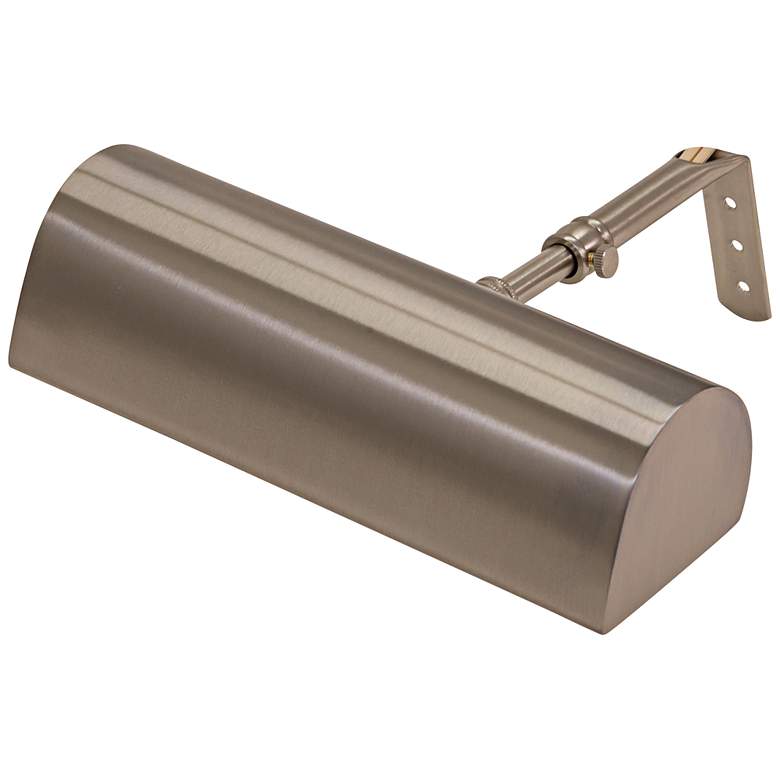 Image 1 House of Troy Traditional 8" Wide Satin Nickel Picture Light