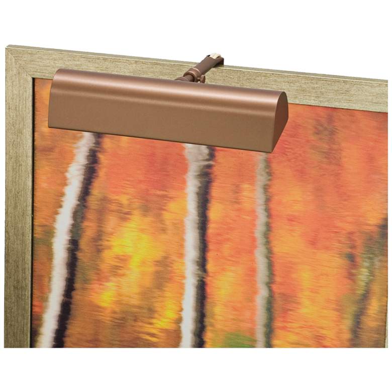 Image 1 House of Troy Traditional 9" Wide Bronze Picture Light