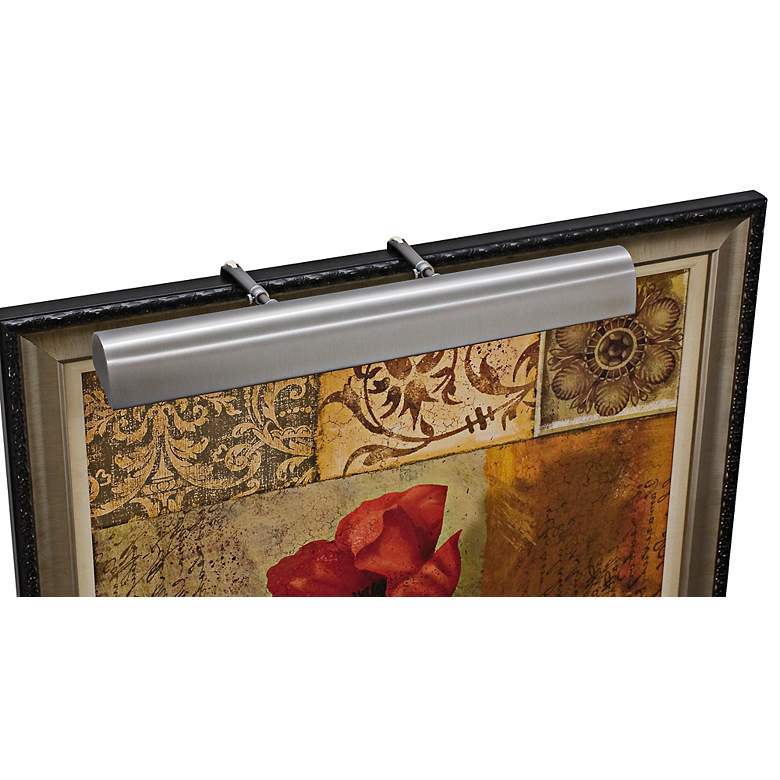 Image 1 House of Troy Traditional Pewter 24"W Plug-In Picture Light