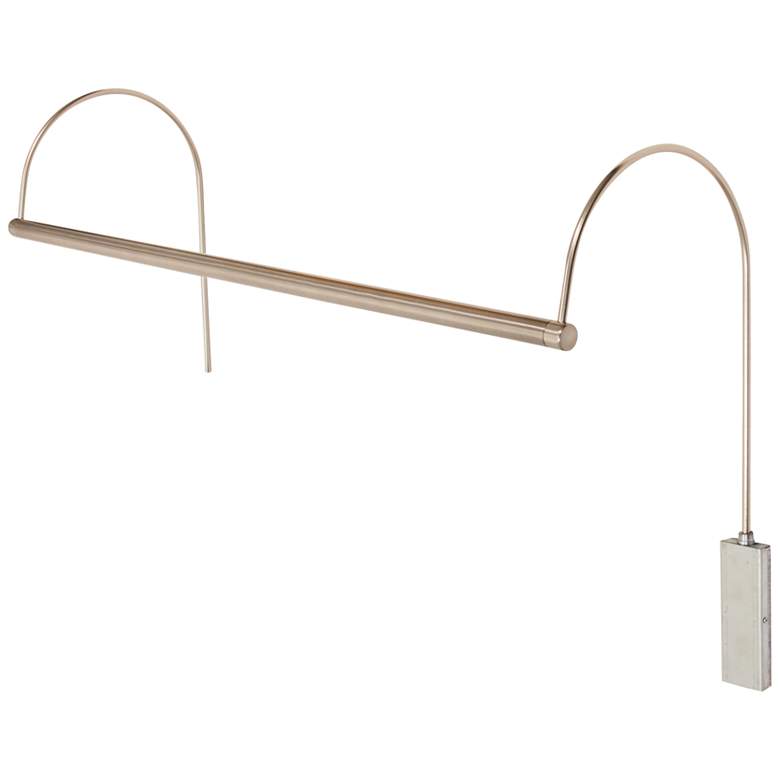 Image 1 House of Troy Ultra Slim-Line 28"W Nickel LED Picture Light