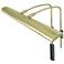 House of Troy Zenith 36" Wide Satin Brass LED Picture Light