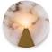 Houston 10 3/4" High Natural Brass ADA Wall Sconce