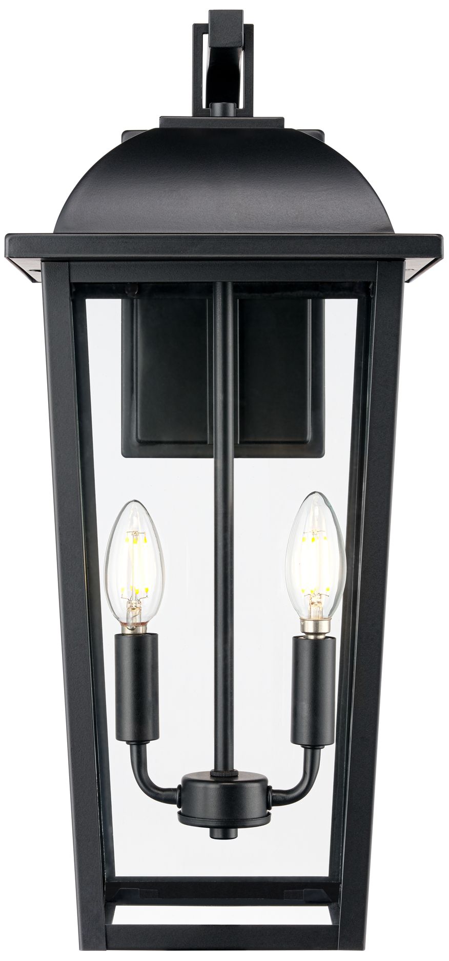 Image 3 Houston 20.5" High 2-Light Outdoor Wall Lantern Powder Coated Black more views