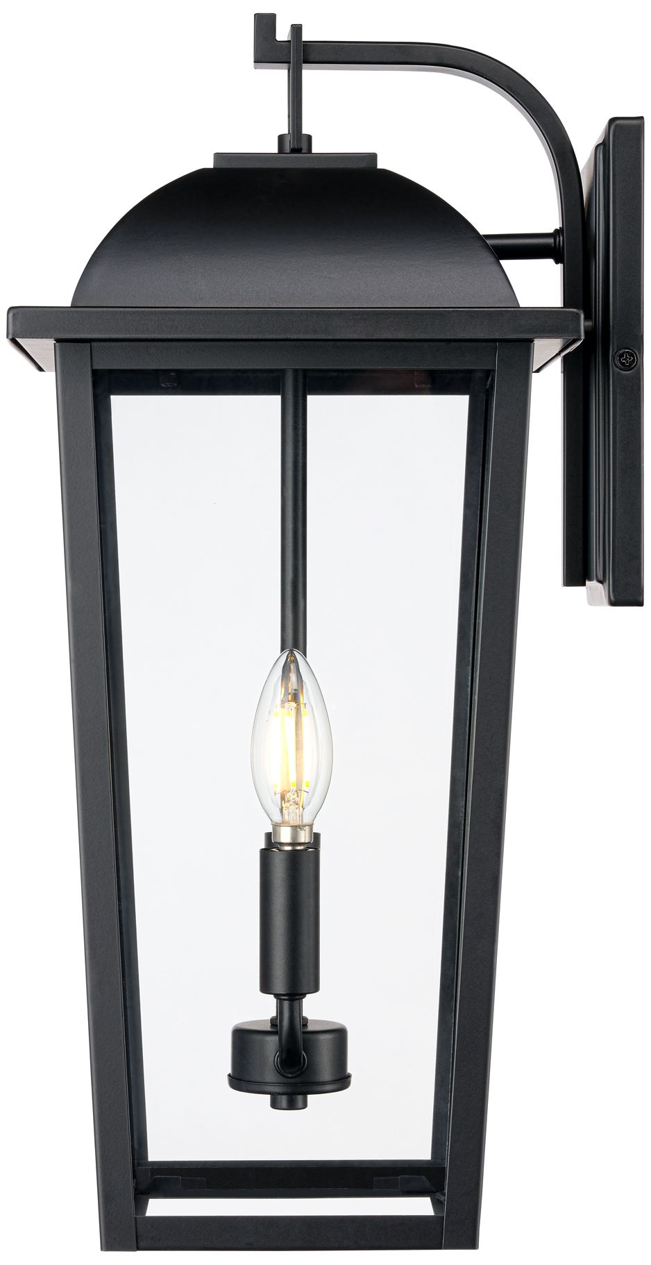 Image 4 Houston 20.5" High 2-Light Outdoor Wall Lantern Powder Coated Black more views