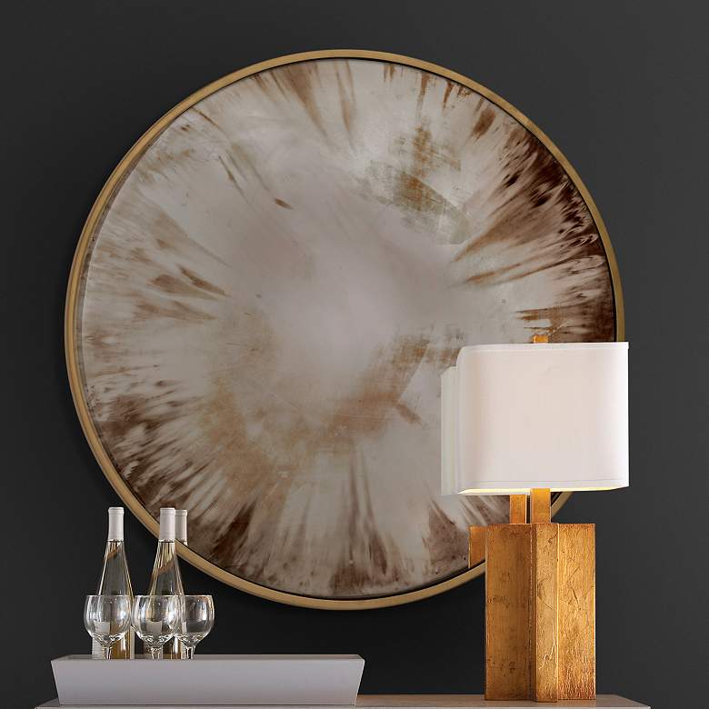 Image 1 Hovland 36"H Transitional Styled Wall Mirror