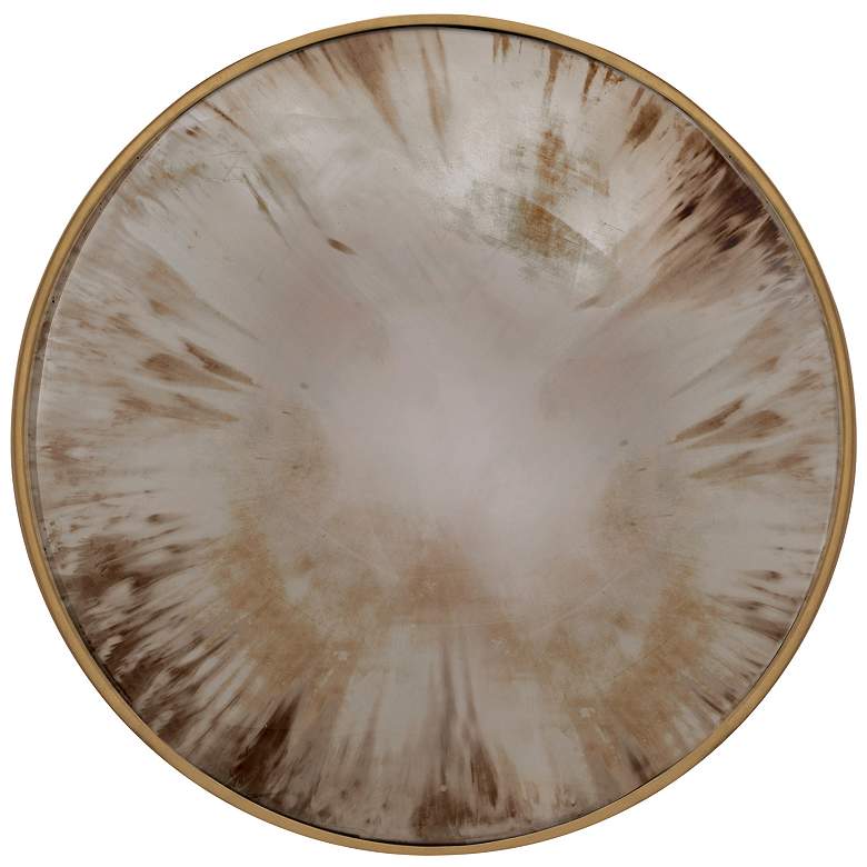 Image 2 Hovland Gold Leaf 36" Decorative Wall Mirror
