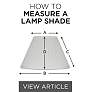 How To Measure a Lamp Shade