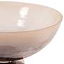 Howard Elliot Gray Ombre Glass Decorative Bowl