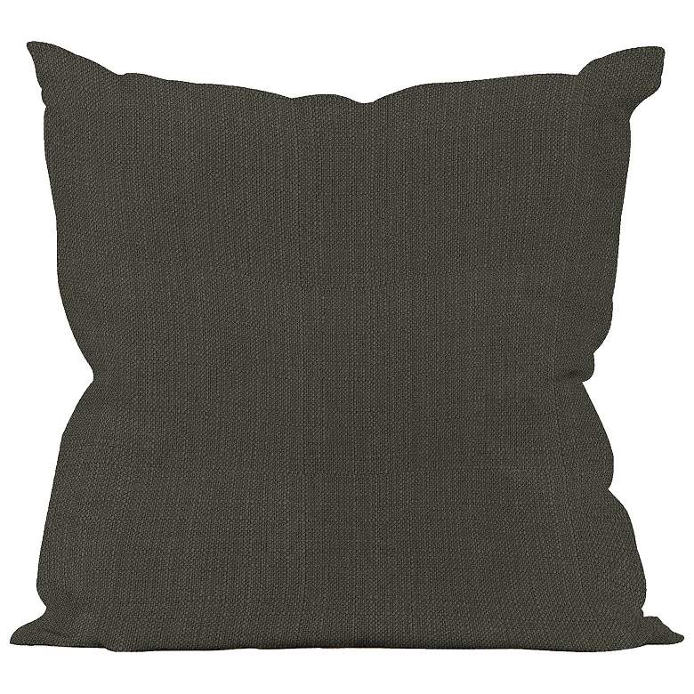 Image 1 Howard Elliott 16 inch Square Sterling Charcoal Throw Pillow
