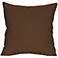 Howard Elliott 16" Wide Starboard Chocolate Patio Pillow