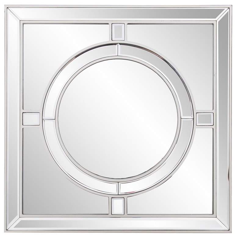 Image 1 Howard Elliott 20"x20" Windowpane Arwen Square Mirror