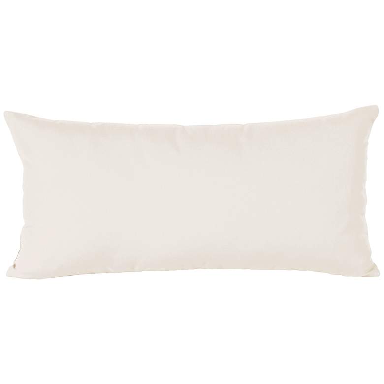 Image 1 Howard Elliott 22 inch Wide Starboard Natural Patio Pillow