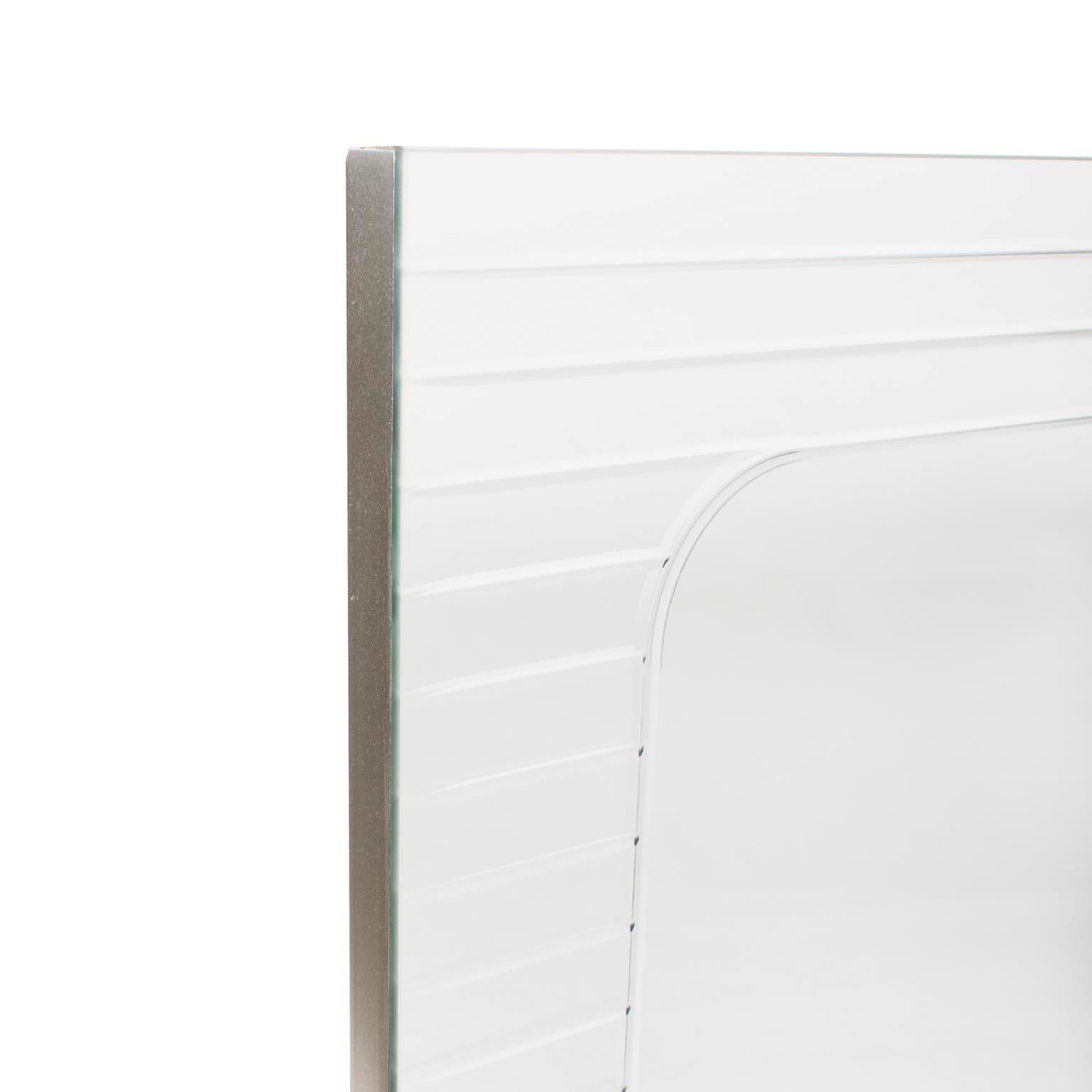 Image 4 Howard Elliott Adoree 30"x40" Rectangular Mirror with 3D Mirror C more views