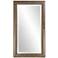 Howard Elliott Alexander 82" High Antique Copper Large Floor Mirror