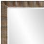 3_Howard Elliott Alexander 82" High Antique Copper Large Floor Mirror more views