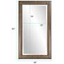 6_Howard Elliott Alexander 82" High Antique Copper Large Floor Mirror more views
