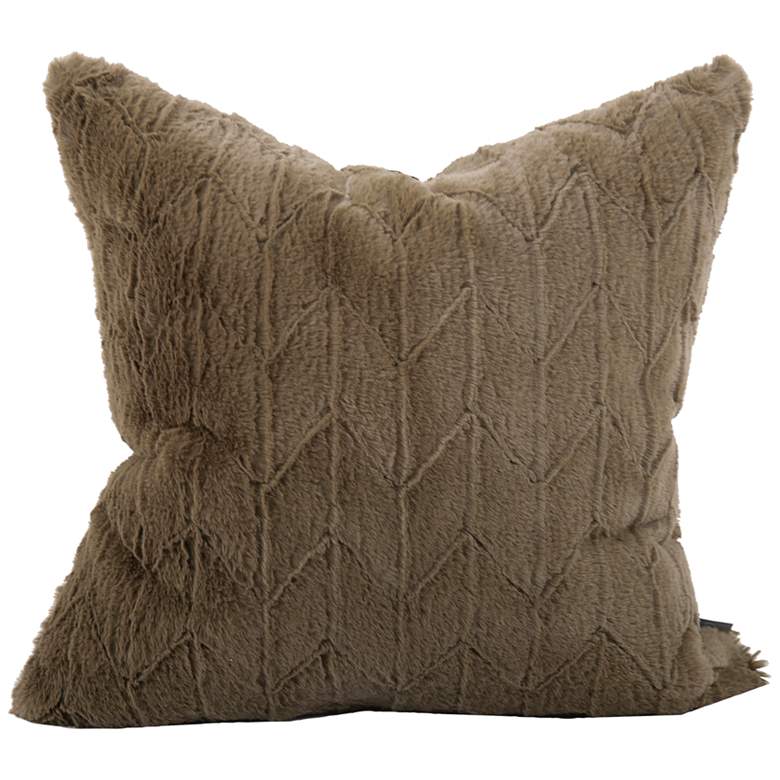 Image 2 Howard Elliott Angora Moss 20" Square Decorative Pillow
