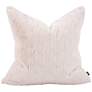 2_Howard Elliott Angora Natural 24" Square Decorative Pillow