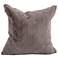 Howard Elliott Angora Stone 20" Square Decorative Pillow