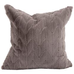 Howard Elliott Angora Stone 20&quot; Square Decorative Pillow