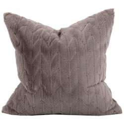 Howard Elliott Angora Stone 24&quot; Square Decorative Pillow