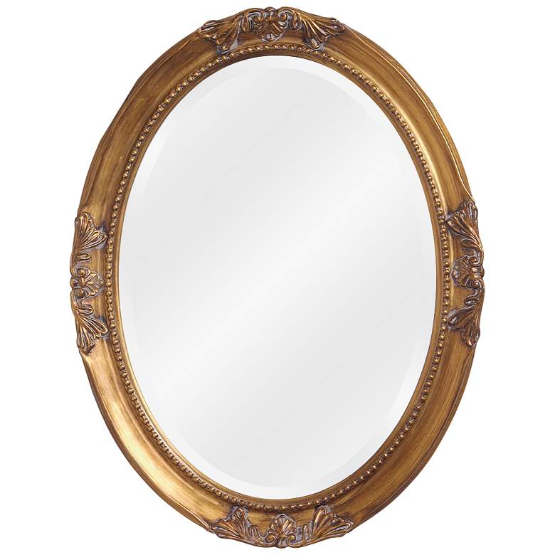 Image 1 Howard Elliott Antique Gold 25" x 33" Wall Mirror