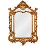 1_Howard Elliott Arlington Gold Baroque 34 x 49 Wall Mirror