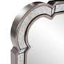 2_Howard Elliott Artemis 36" High Champagne Silver Mirrored Wall Mirror more views
