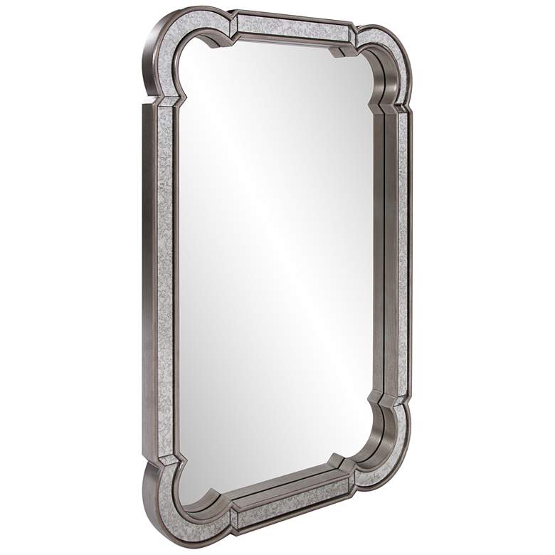 Image 3 Howard Elliott Artemis 36" High Champagne Silver Mirrored Wall Mirror more views