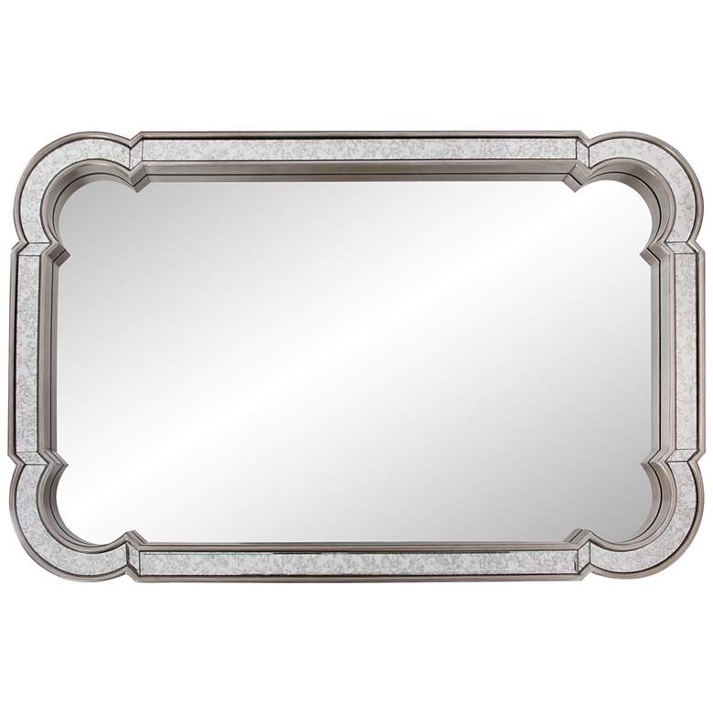 Image 4 Howard Elliott Artemis 36" High Champagne Silver Mirrored Wall Mirror more views