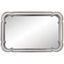 4_Howard Elliott Artemis 36" High Champagne Silver Mirrored Wall Mirror more views