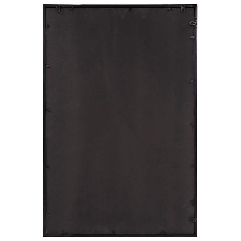 Image 6 Howard Elliott Atlas Matte Black 24" x 36" Wall Mirror more views
