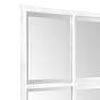 Howard Elliott Atrium White Washed 24" x 48" Wall Mirror