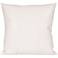 Howard Elliott Avanti White 24" Square Decorative Pillow
