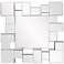 Howard Elliott Babylon Contemporary 32" Sq. Wall Mirror