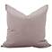 Howard Elliott Bella Ash Velvet 24" Square Decorative Pillow