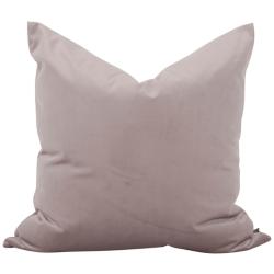 Howard Elliott Bella Ash Velvet 24&quot; Square Decorative Pillow