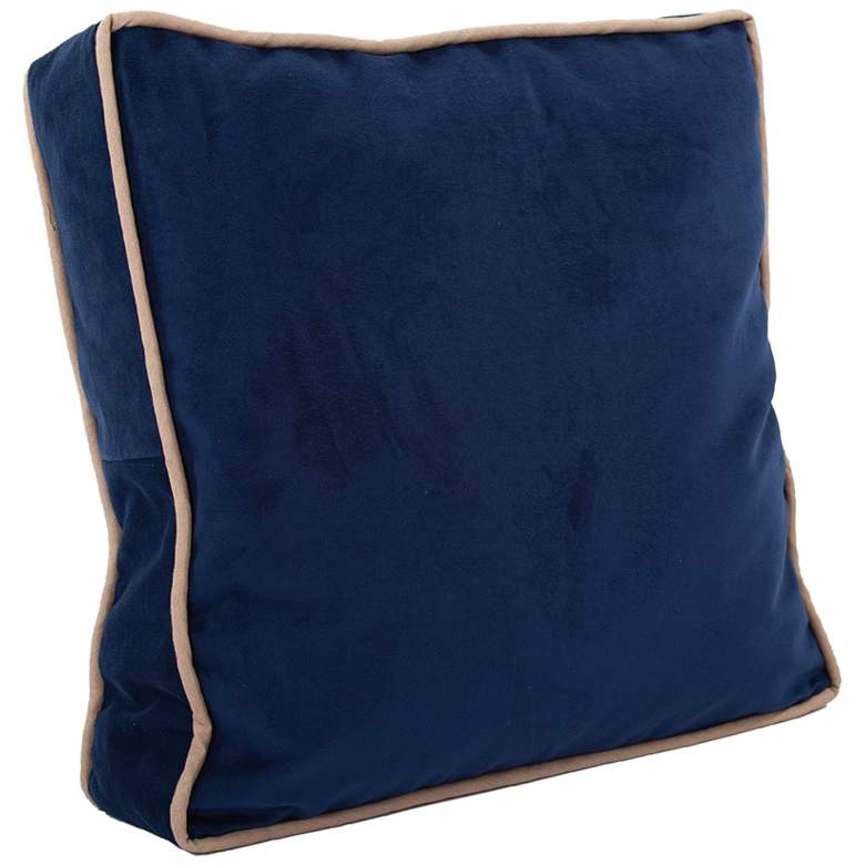 Image 1 Howard Elliott Bella Royal 20" Square Gusseted Pillow