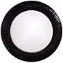 3_Howard Elliott Bergman Glossy Black 32" Round Wall Mirror more views