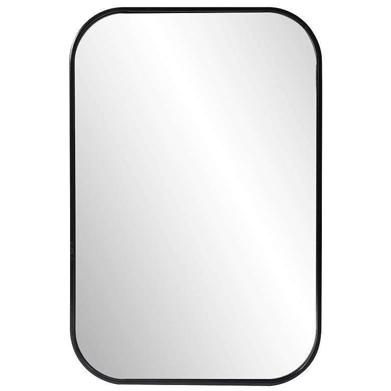 Image 1 Howard Elliott Black Rectangular 24"x36" Stainless Steel Framed M
