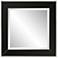 Howard Elliott Black Square 24"x24" Stainless Steel Framed Devon