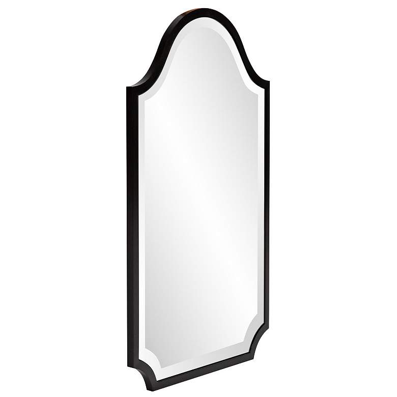 Image 5 Howard Elliott Bosworth Brushed Black 16"x27" Shield Mirror more views