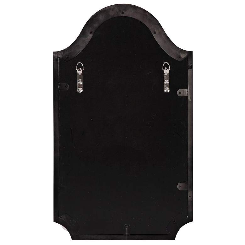 Image 6 Howard Elliott Bosworth Brushed Black 16"x27" Shield Mirror more views
