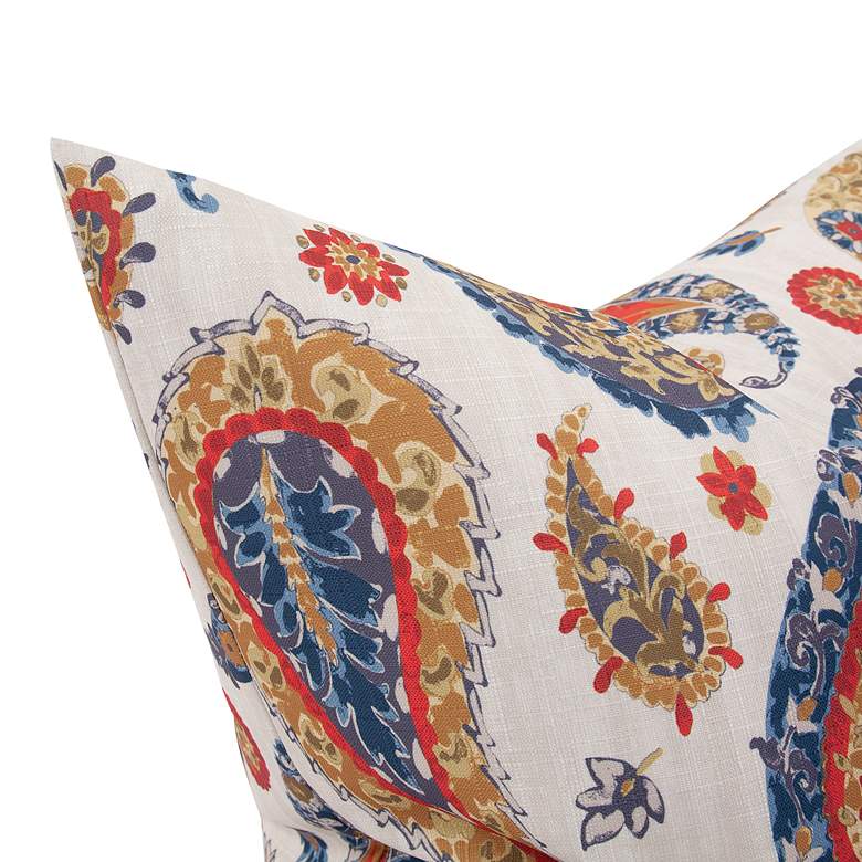 Image 5 Howard Elliott Boteh Sand 24" Square Decorative Pillow more views